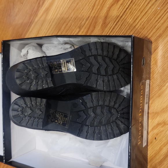 ☀️ Pierre Dumas Skye-3 Black booties. Size 7 - Picture 3 of 5